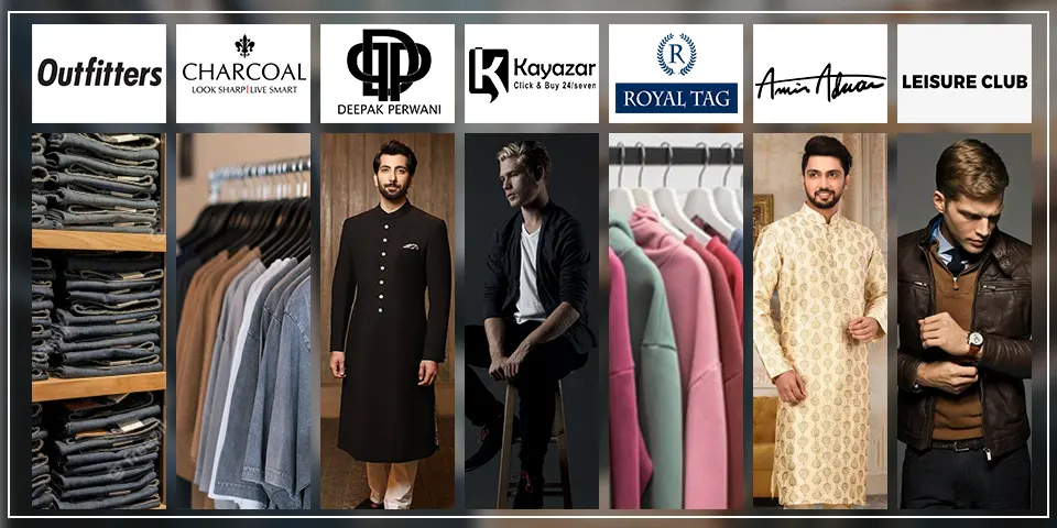 Top Men's brands in Pakistan