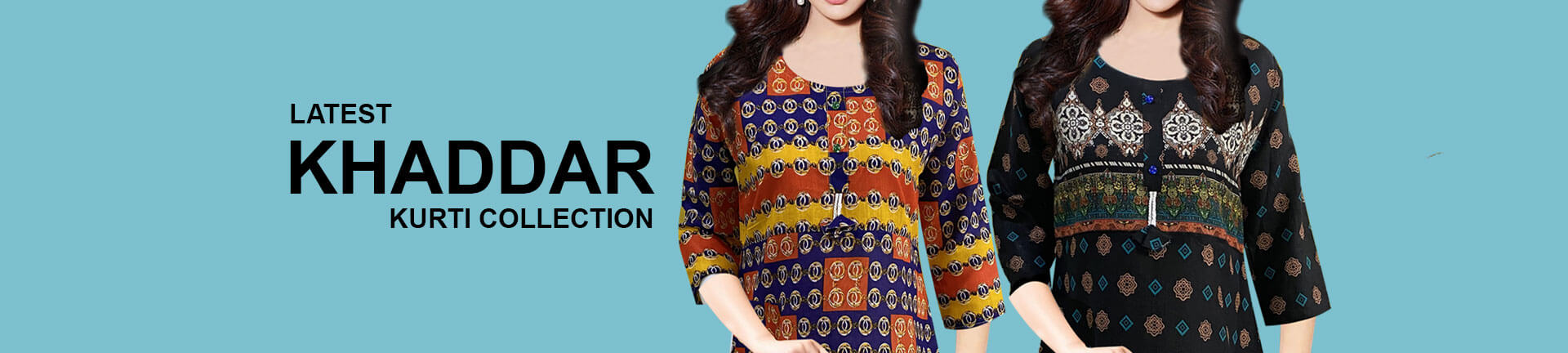 Buy Stitched Kurtis Khaddar @ best Price Online in Pakistan