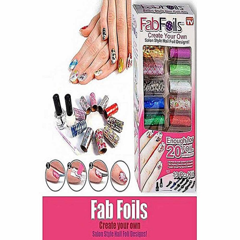 Nail Art Kit Fab Foils