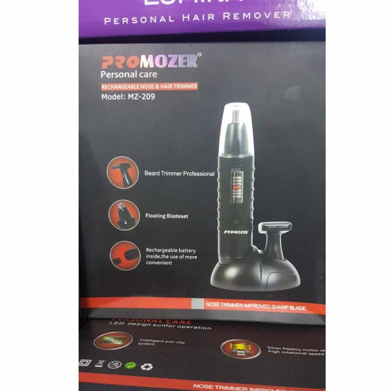 Pro Mozer Personal Care Rechageable Nose And Hair Trimmer
