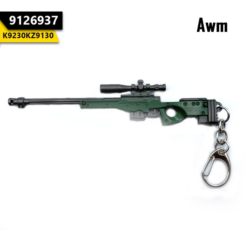 PUBG Guns Keychain AWM