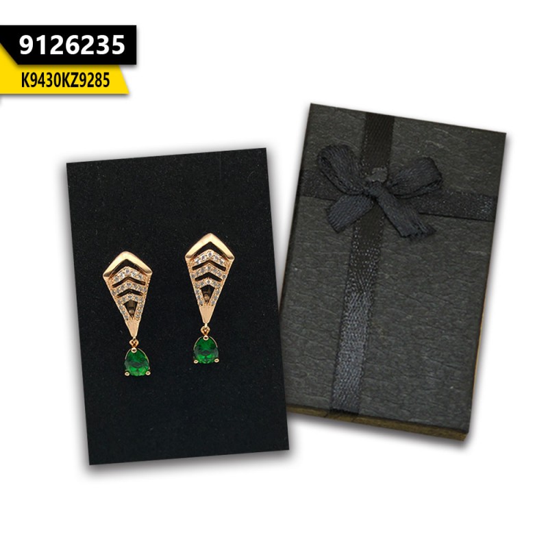 Fashion Earrings Green
