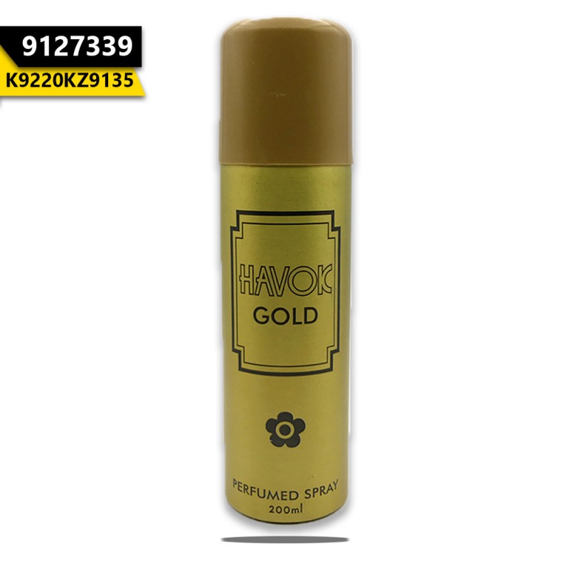 Havoc Gold Body Spray