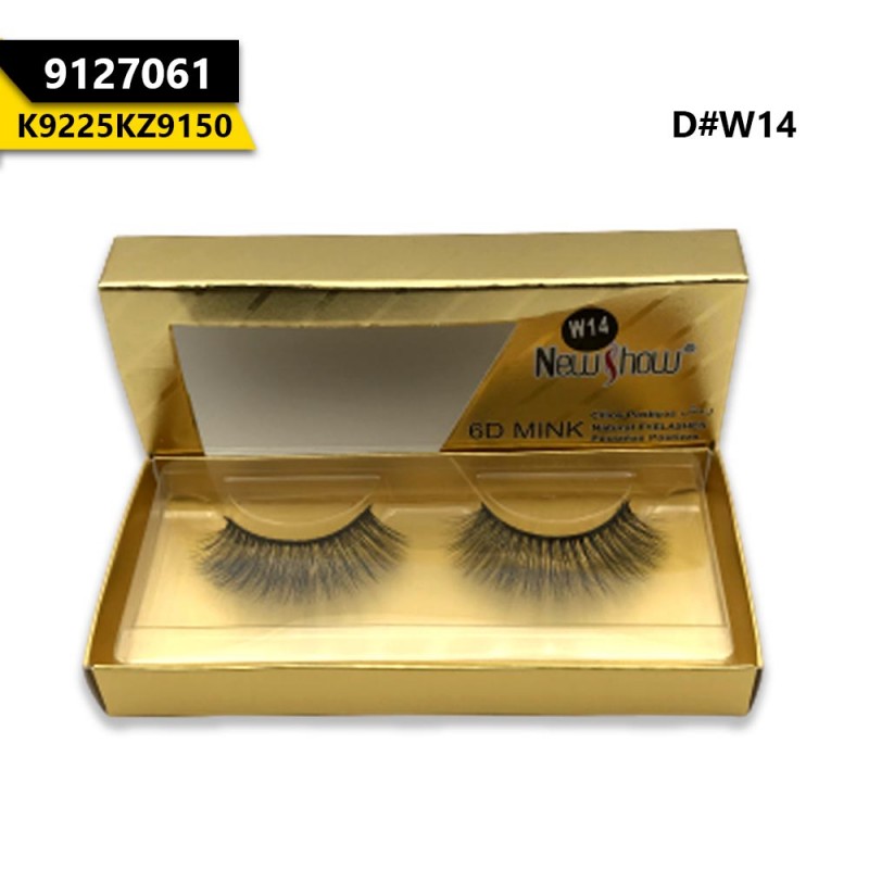 6d Mink False Eyelashes D# W14