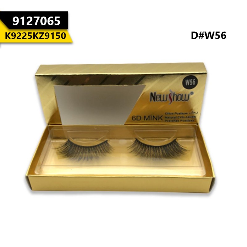 6d Mink False Eyelashes D# W56