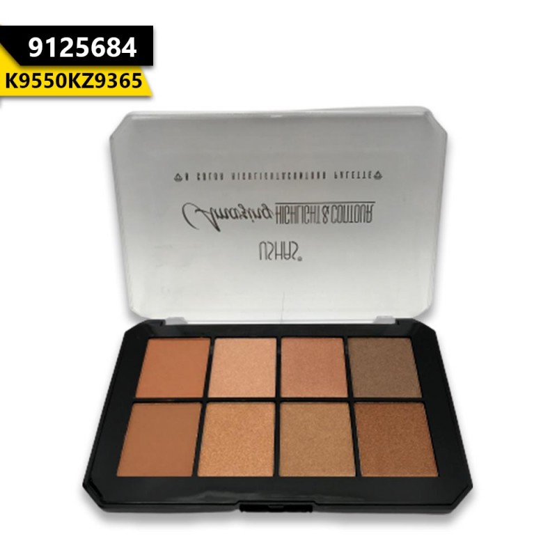 Ushas Highlighter & Contour Palette #01