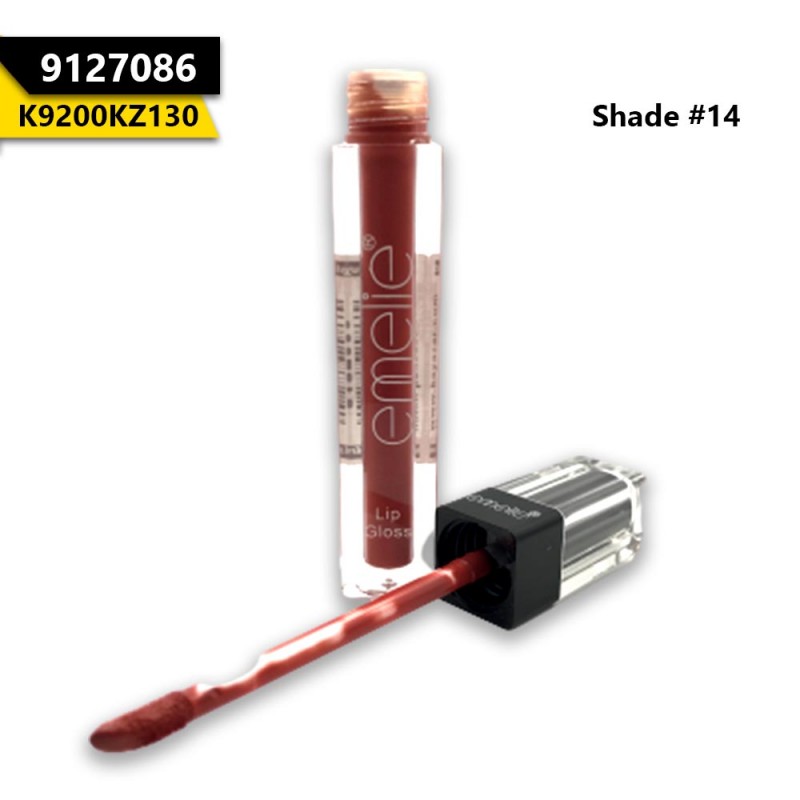 Emelie Liquid Matte Lipgloss Bright #14