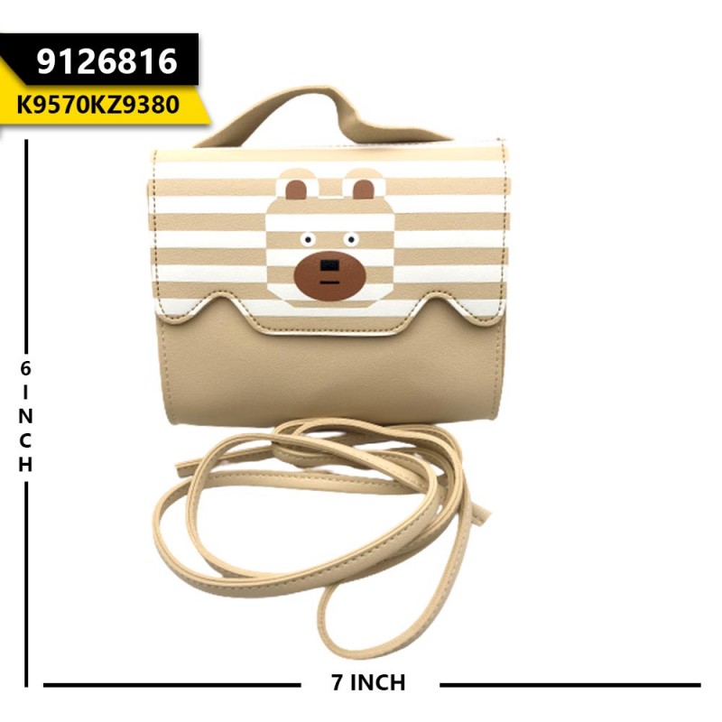 Buy Womens Mobile Pouch Horizontal Beige Teddy Online in Pakistan
