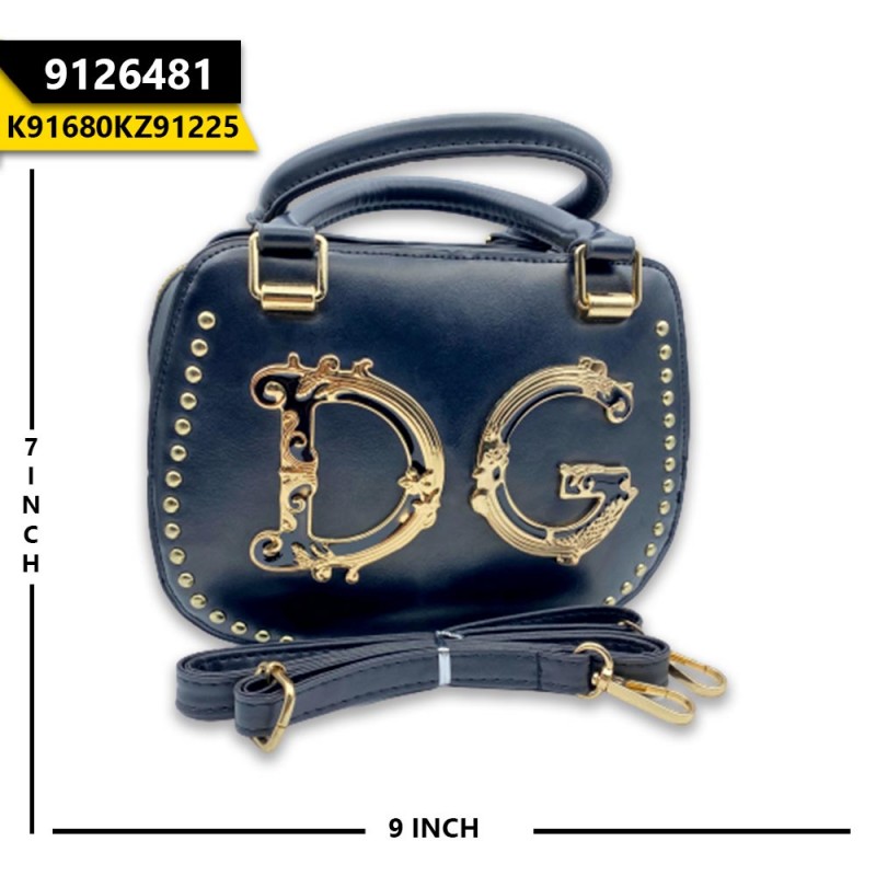 Buy fancy logo hand bag black at best price in Pakistan Kayazar