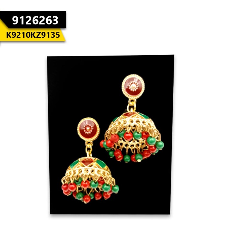 Multi Colour Jhumka For Womens