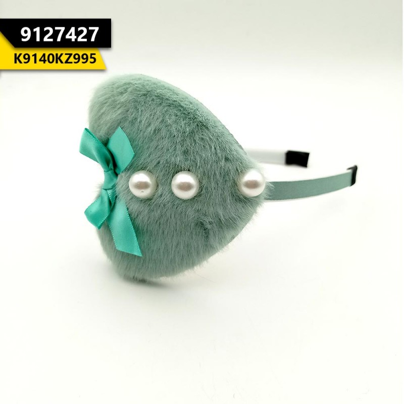 Kids Heart & Pearls Hair Band