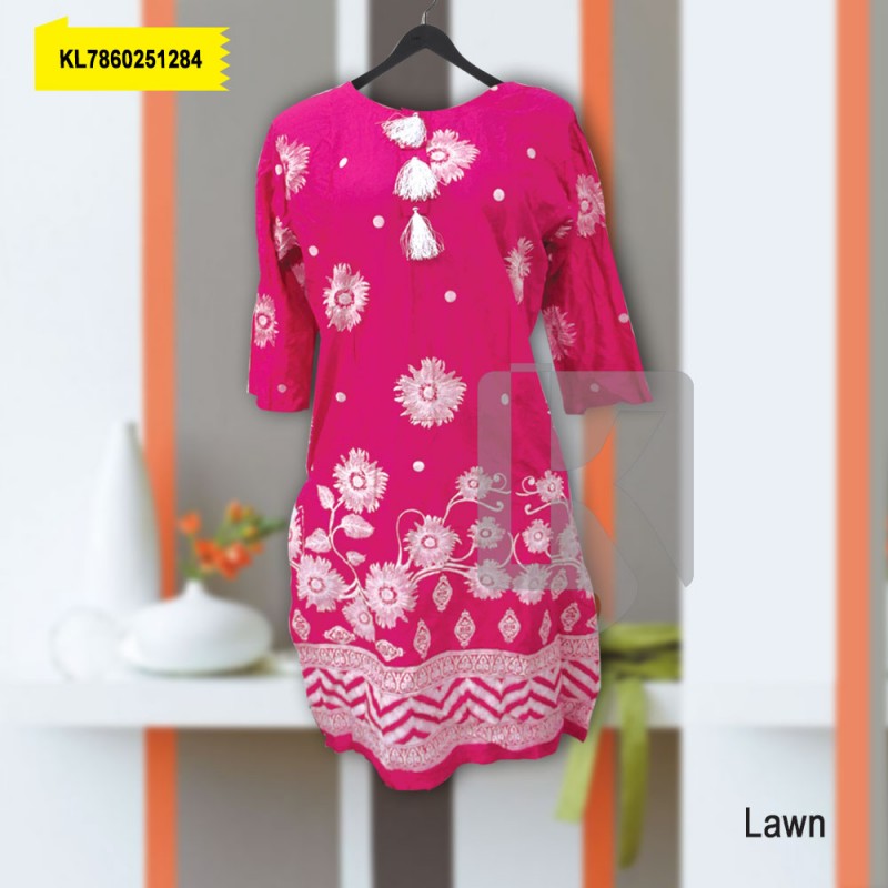 Printed Pink Kurti 80x80 (KL7860251284)