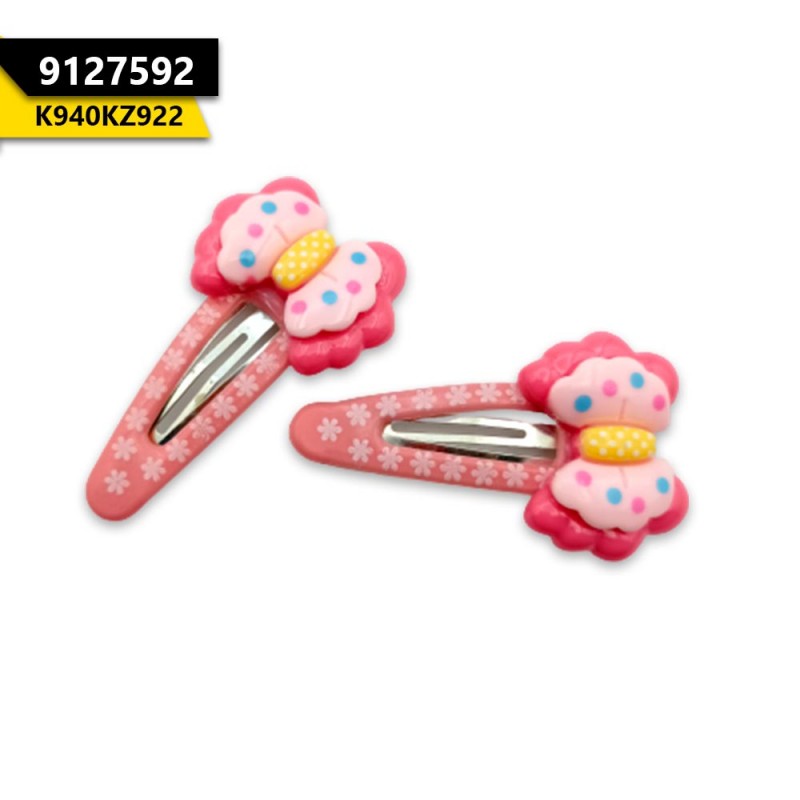 Kids Tik Tok Clips Butterfly (1 Pair)