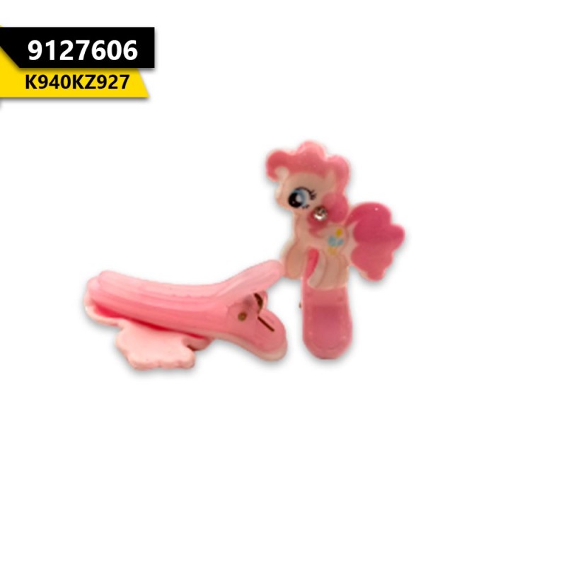 Kids Mini L.Pink Pony L.Pink Clip (1 Pair)