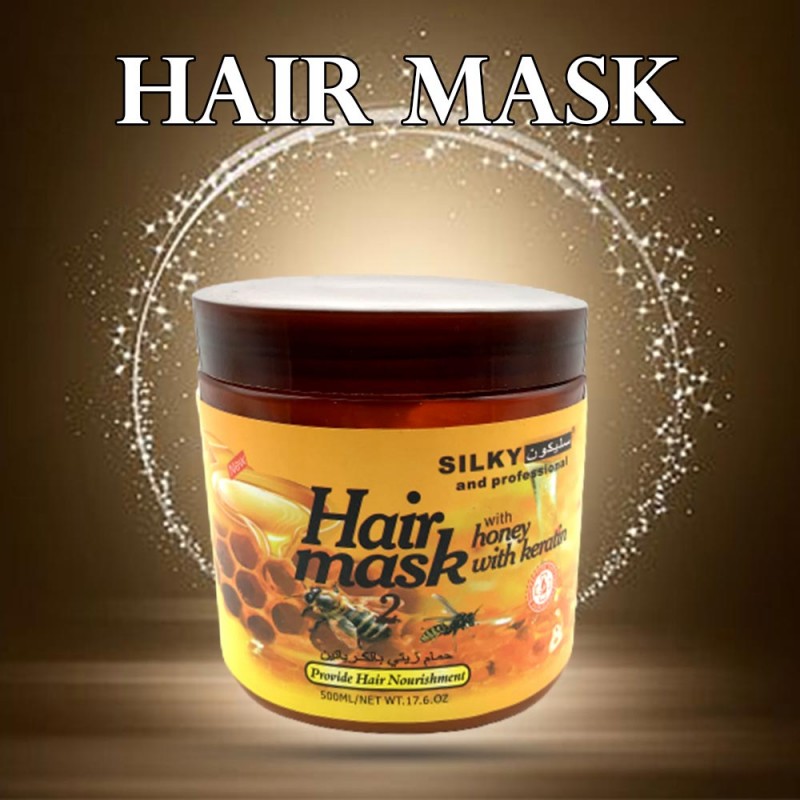 Buy silky hair mask honey with keratin at best price in Pakistan |  