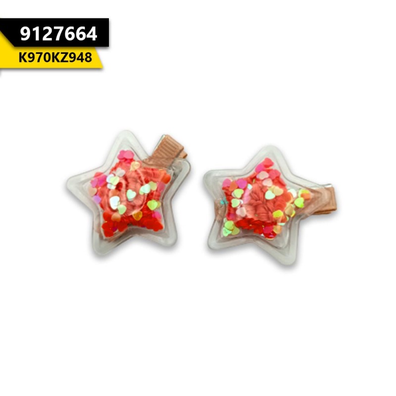 Kids Star Jelly Clips (1pair)
