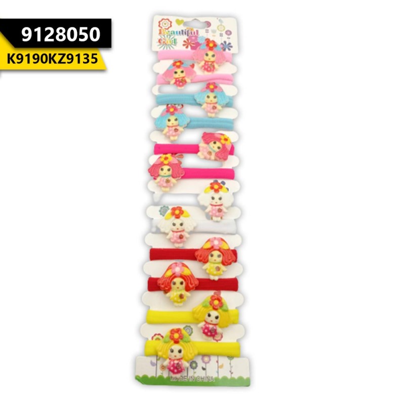 Kids Multi Color Ponies Doll (06 Pairs)
