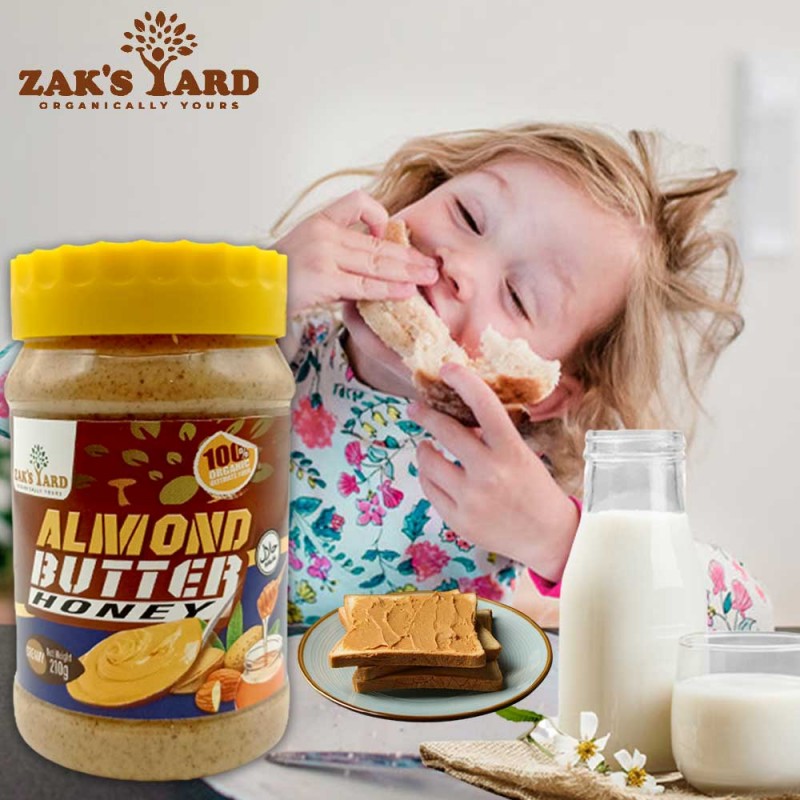 ZAK’S Almond Butter (Honey)