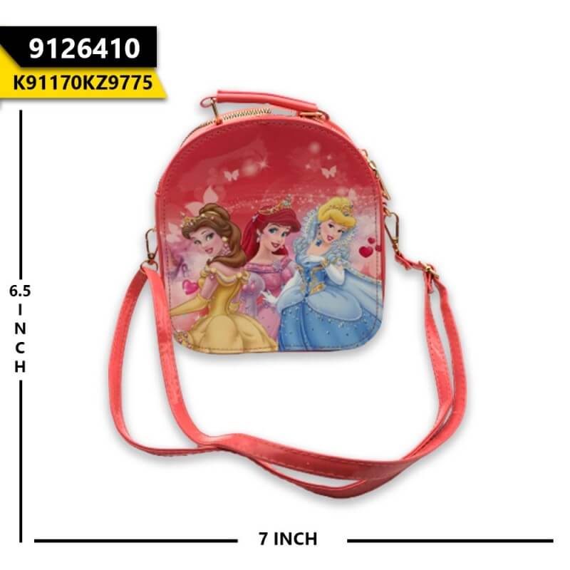 Princess Hard Bag Pack Butterfly Pink