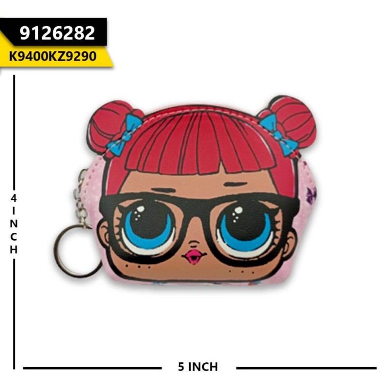 Lol Keychain Pouch For Girls Red Hair