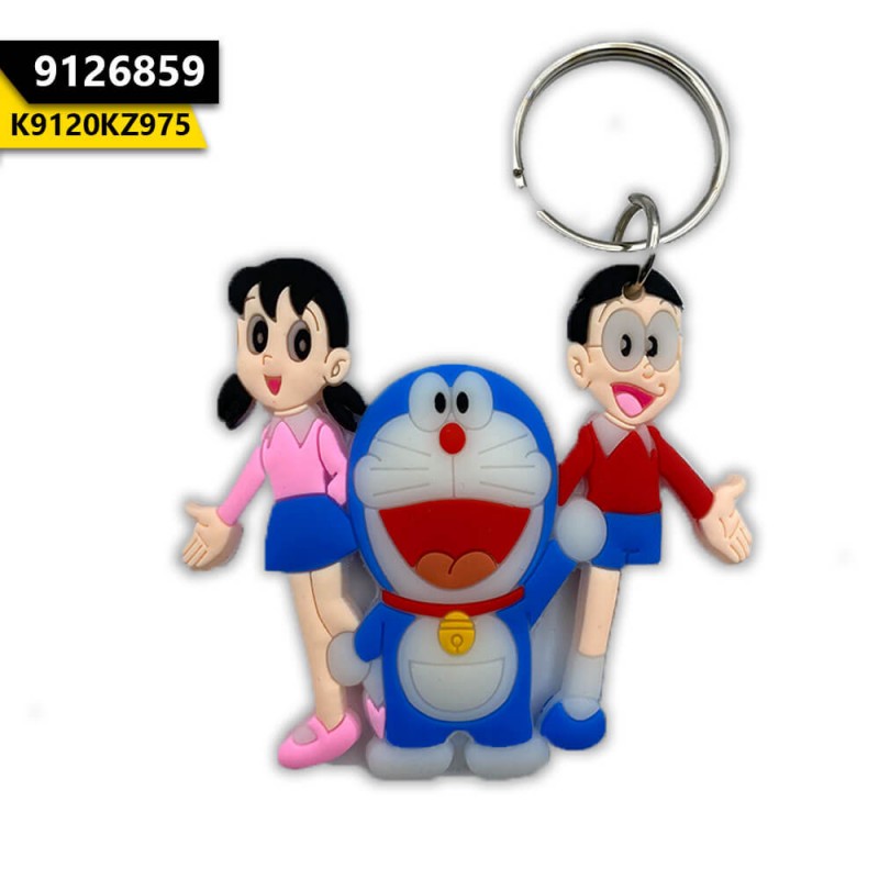 Doraemon Silicon Keychain