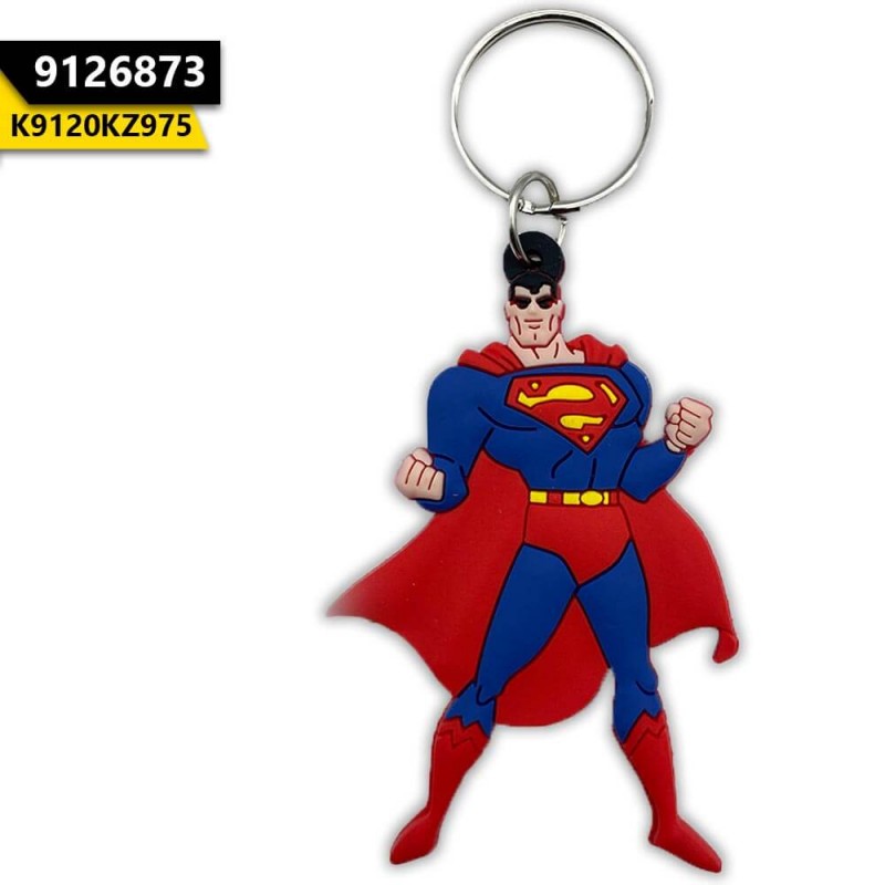 Superman Silicon Keychain