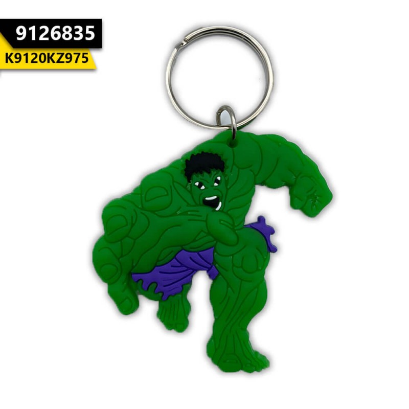 Hulk Silicon Keychain