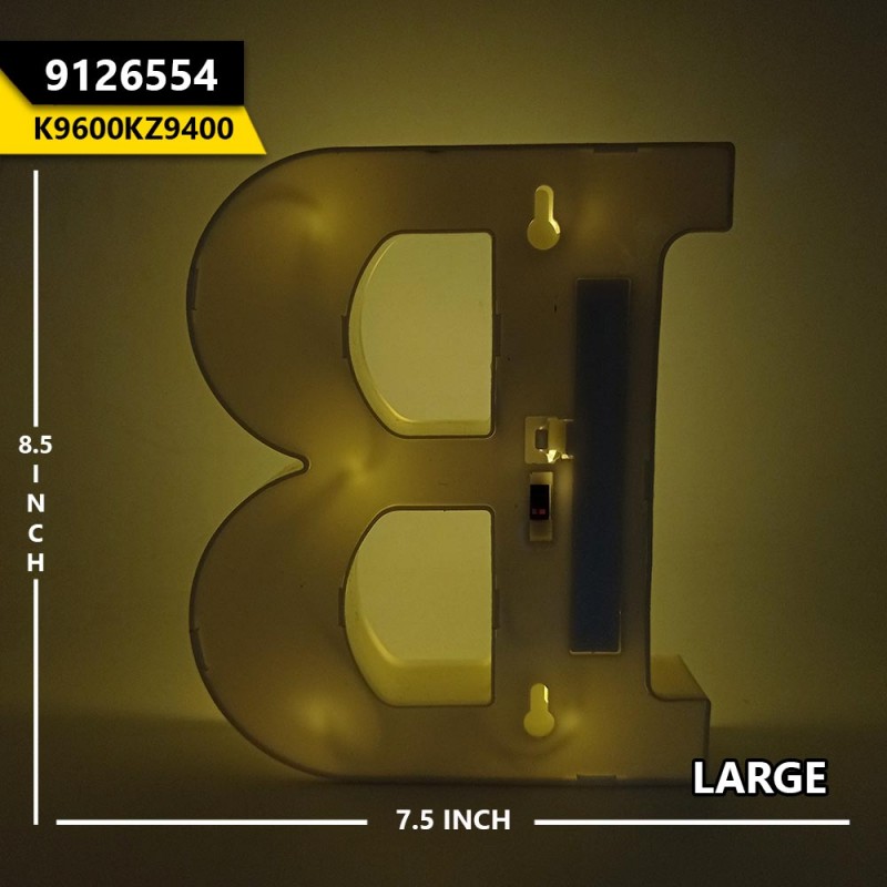 LED Alphabet B Marquee Sign Light (Large)