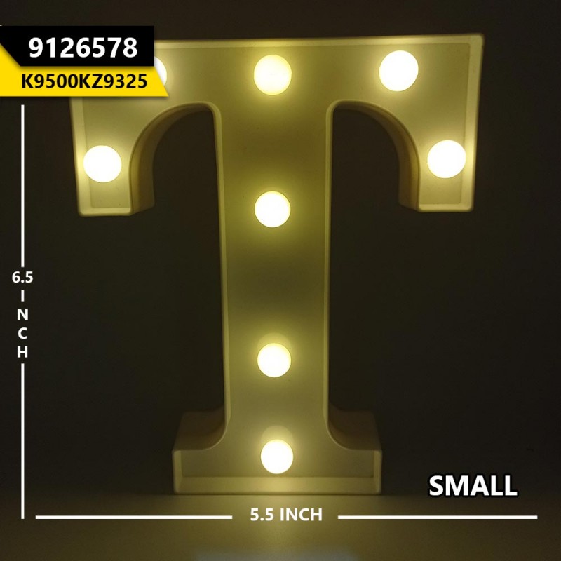 LED Alphabet T Marquee Sign Light (Small)