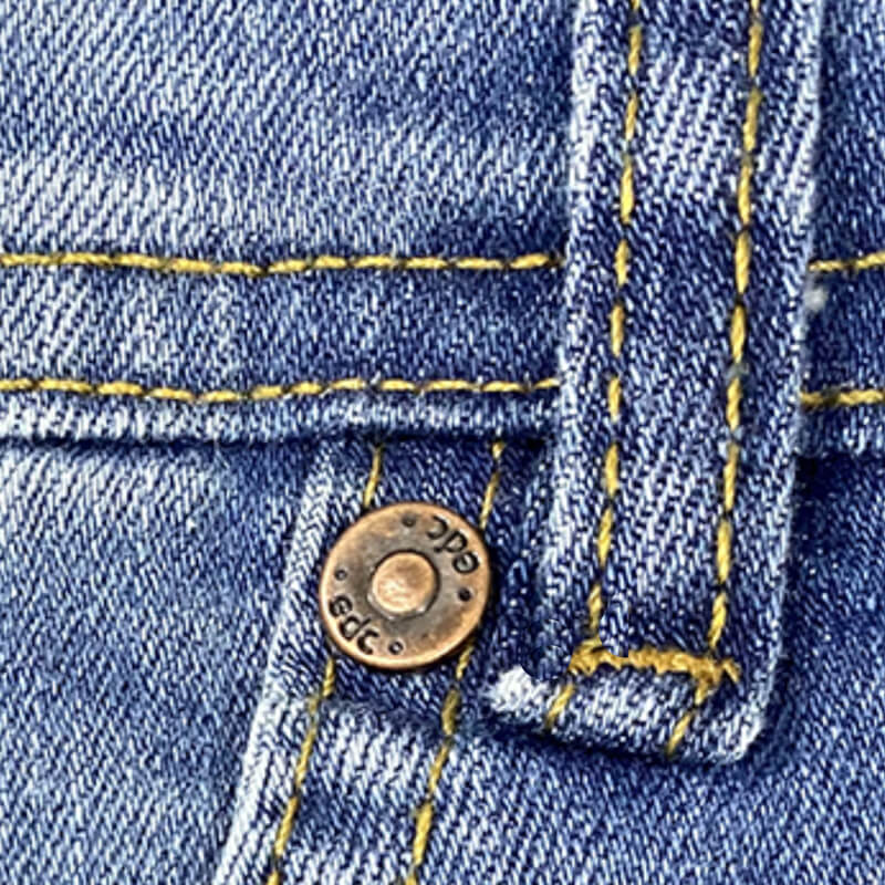EDC Men's Narrow Bottom Stretchable Jeans