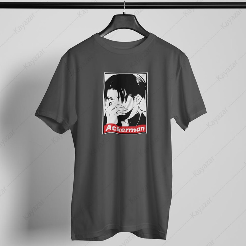 Men's T-Shirt Round Neck Acker Man (Permanent Print)