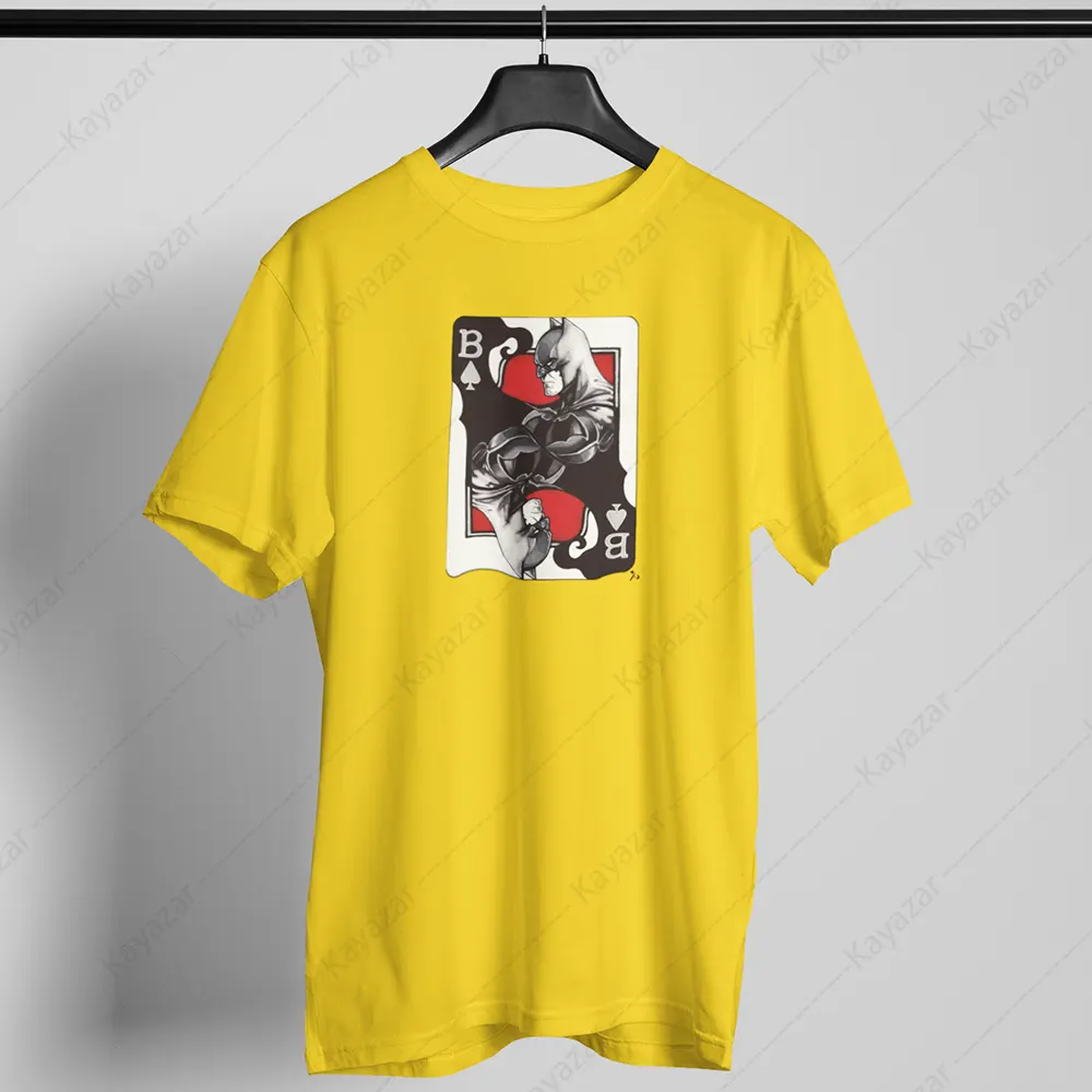 Men's T-Shirt Round Neck Batman (Permanent Print)