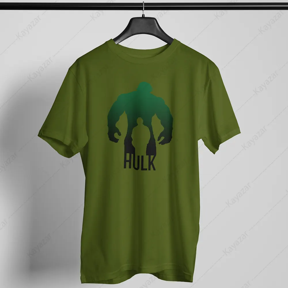 Men's T-Shirt Round Halk (Permanent Print)