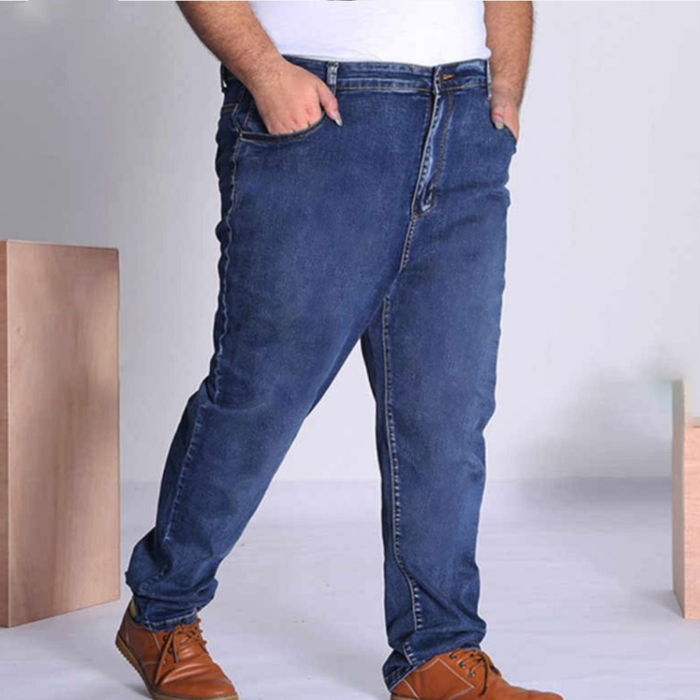 Buy Men's Plus Size Jeans Straight Pattern Online in Pakistan