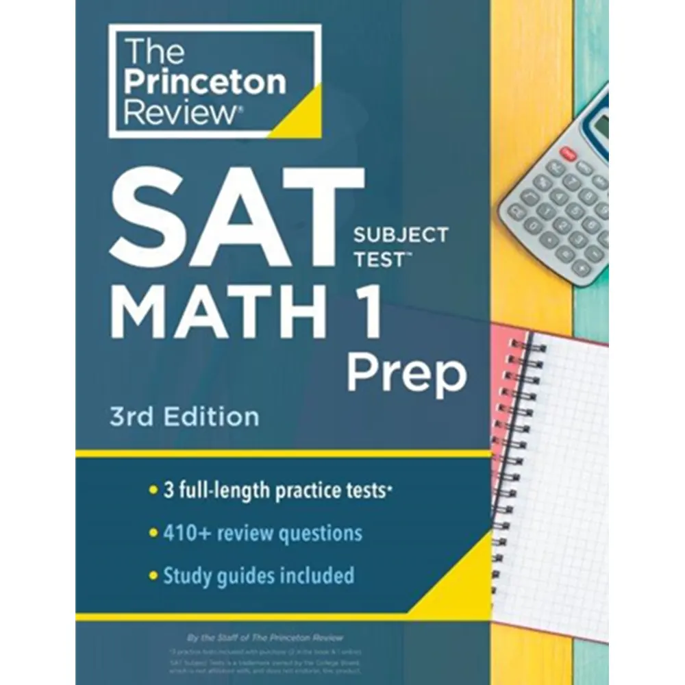 Princeton Review Sat Subject Test Math 1 Prep (3Rd Edition) By The Princeton Review