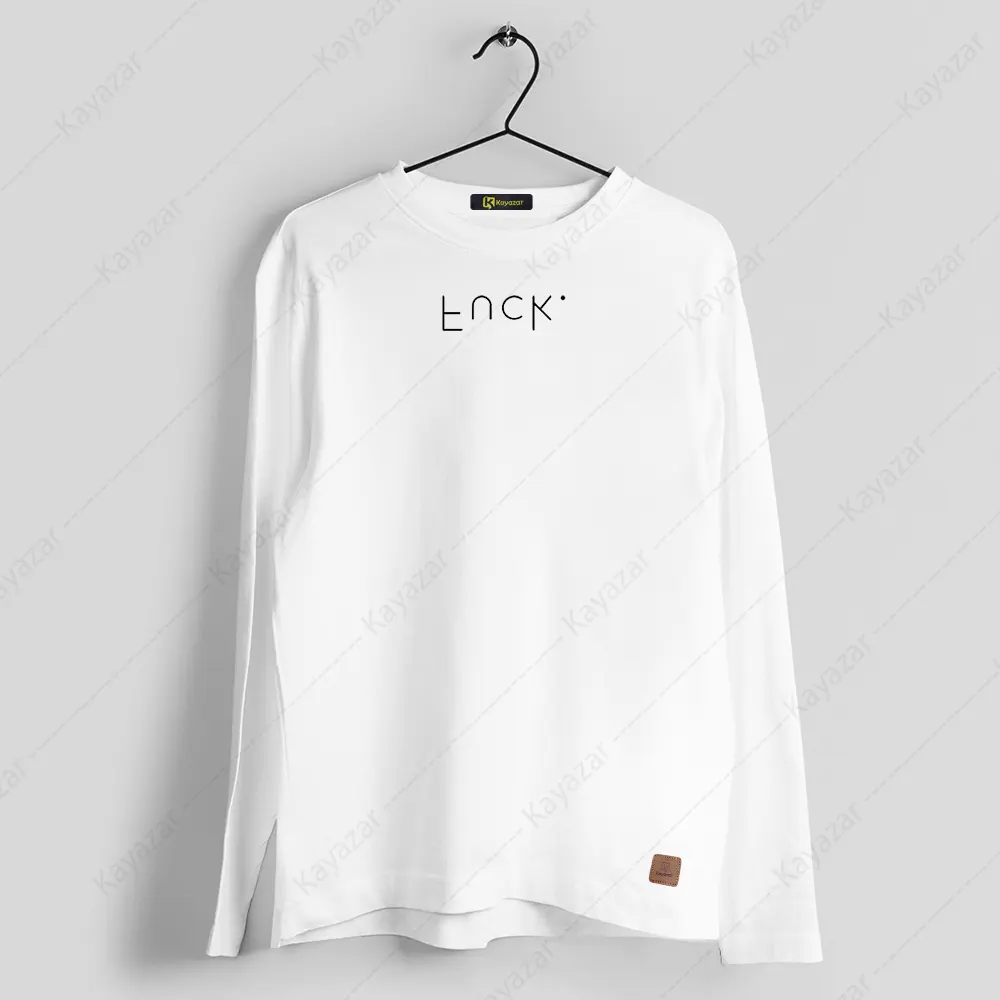 Round Neck Full Sleeves T-Shirt *uck Print (Permanent)
