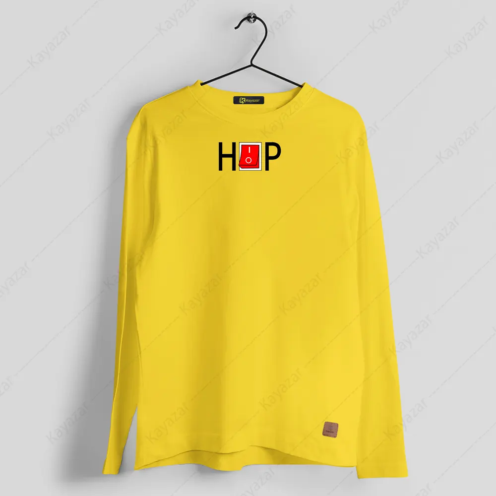 Girls Full Sleeves Round Neck T-Shirt HipHop (Permanent Print)