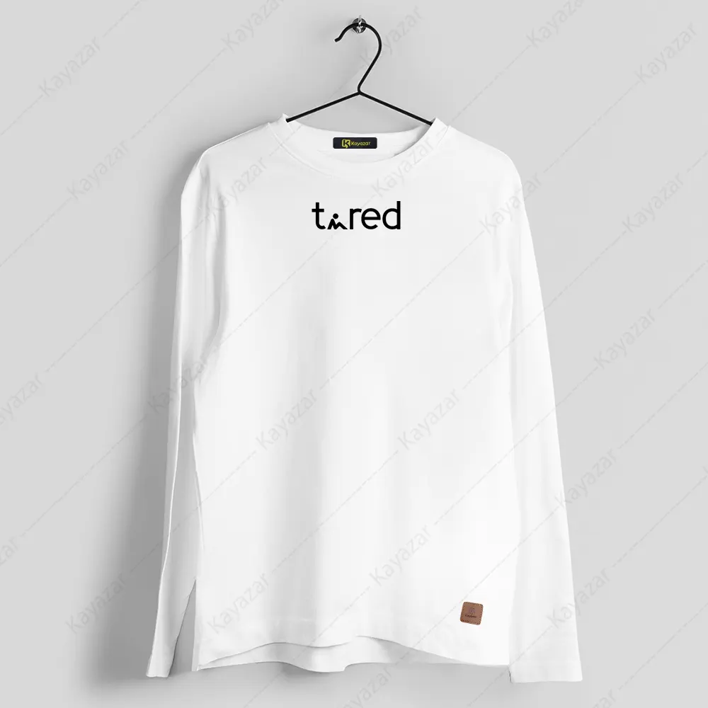 Girls Full Sleeves Round Neck T-Shirt Tired (Permanent Print)