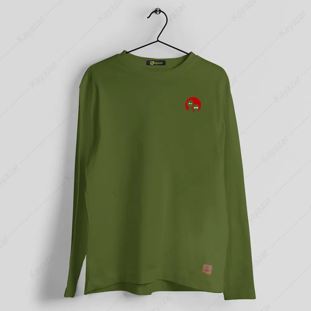Men's Full Sleeves Round Neck T-Shirt Morty (Permanent Print)