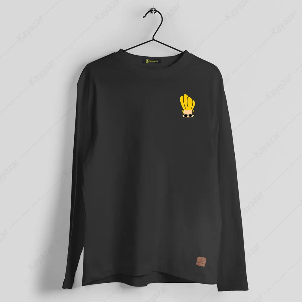 Men's Full Sleeves Round Neck T-Shirt Woah-Mama (Permanent Print)