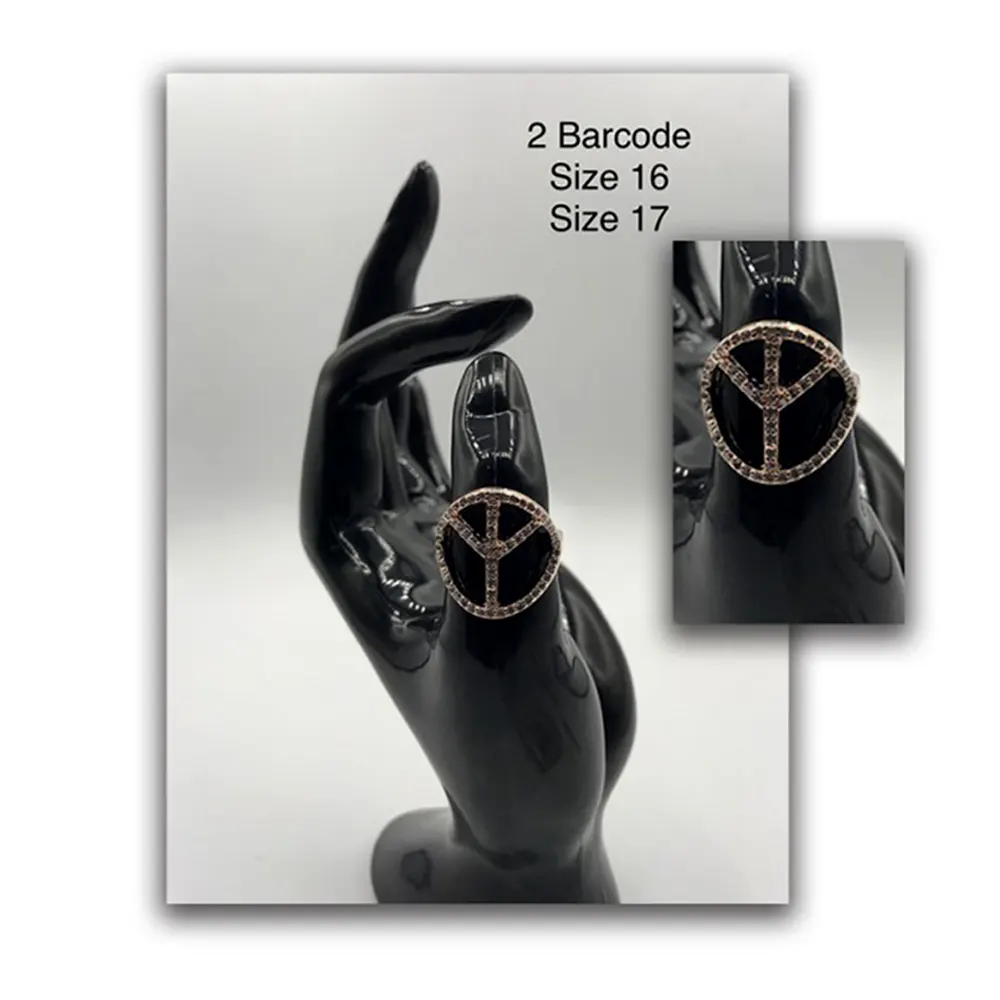 Peace Sign Ring