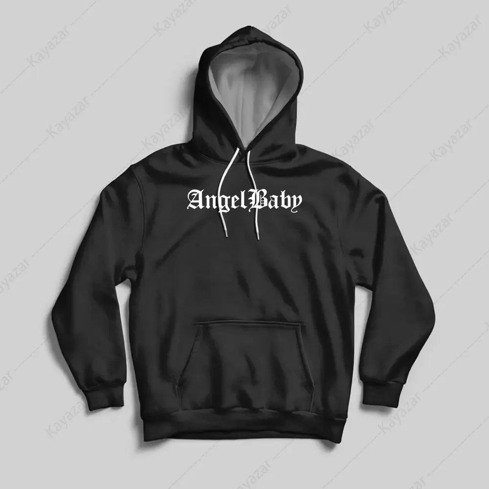 Girls Permanent Print Hoodies -Angel-Baby