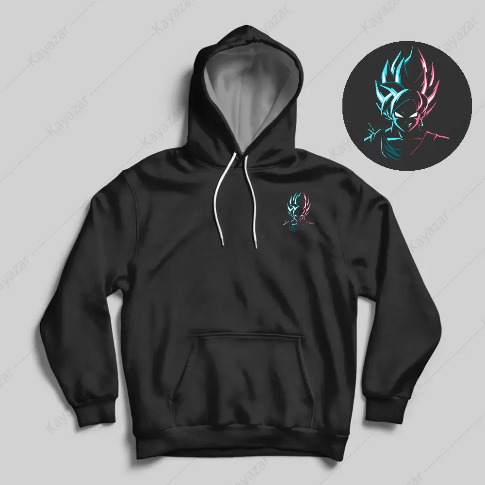 Unisex Permanent Print Hoodies - Goku