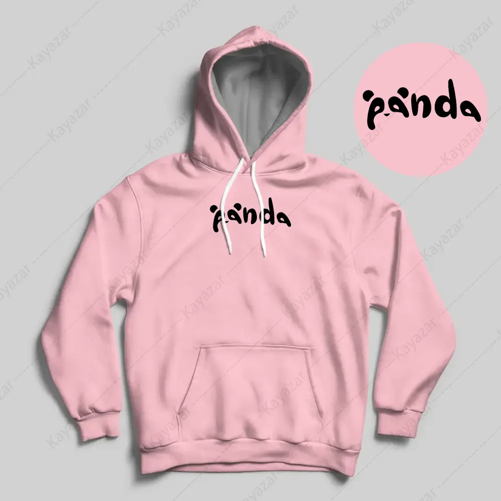 Unisex Permanent Print Hoodies - Panda