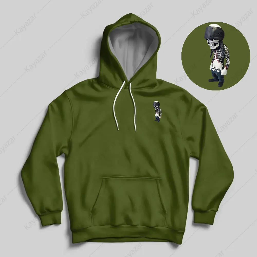 Unisex Permanent Print Hoodies - Robots