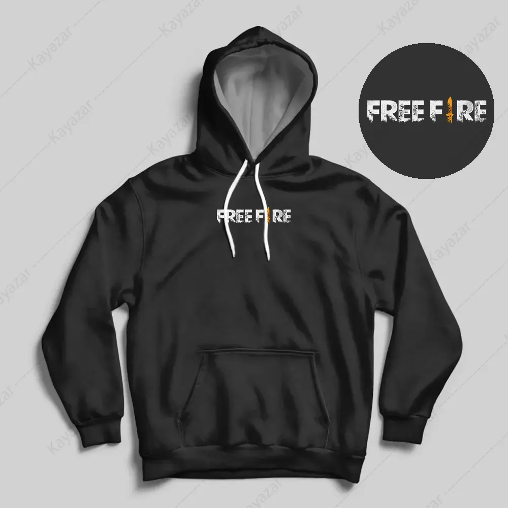 Unisex Permanent Print Hoodies - FreeFire