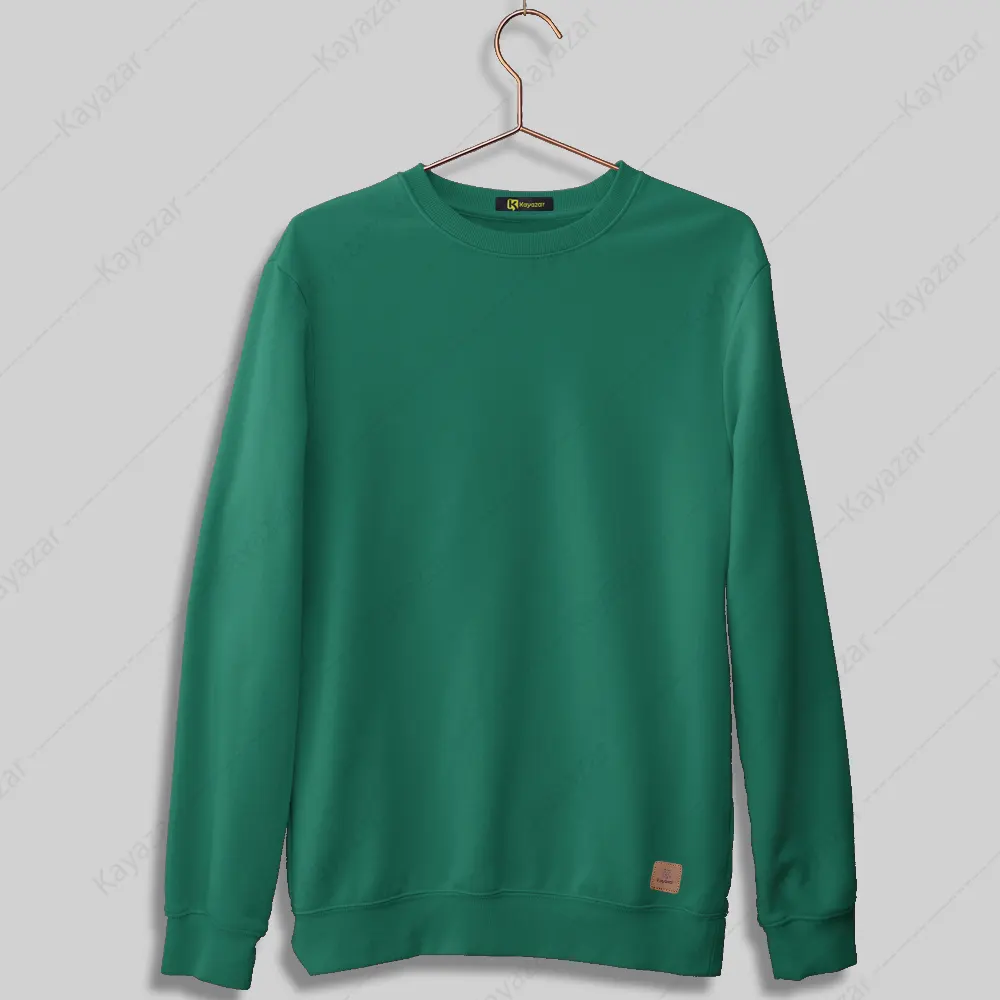 Bottle Green Sweatshirts For Men (Fleece Stuff)