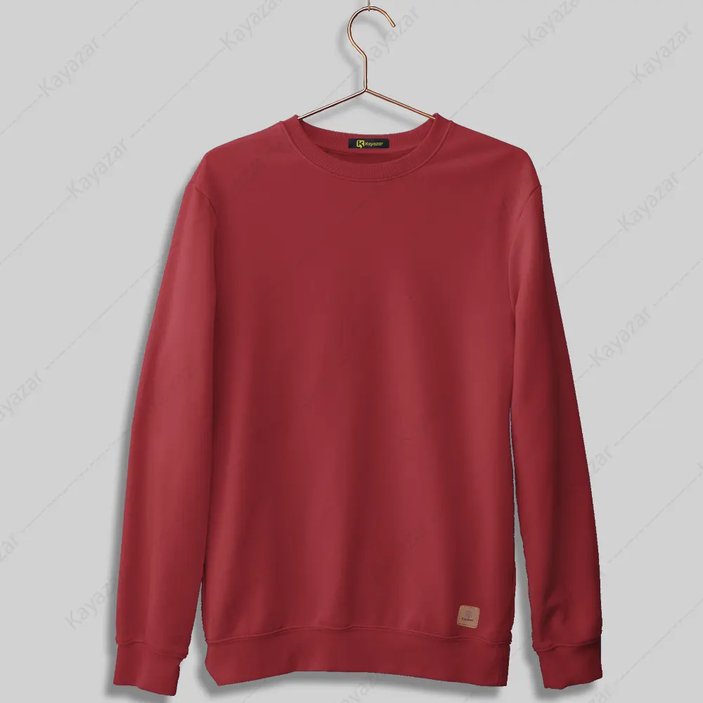 Red Sweatshirts For Men (Fleece Stuff)