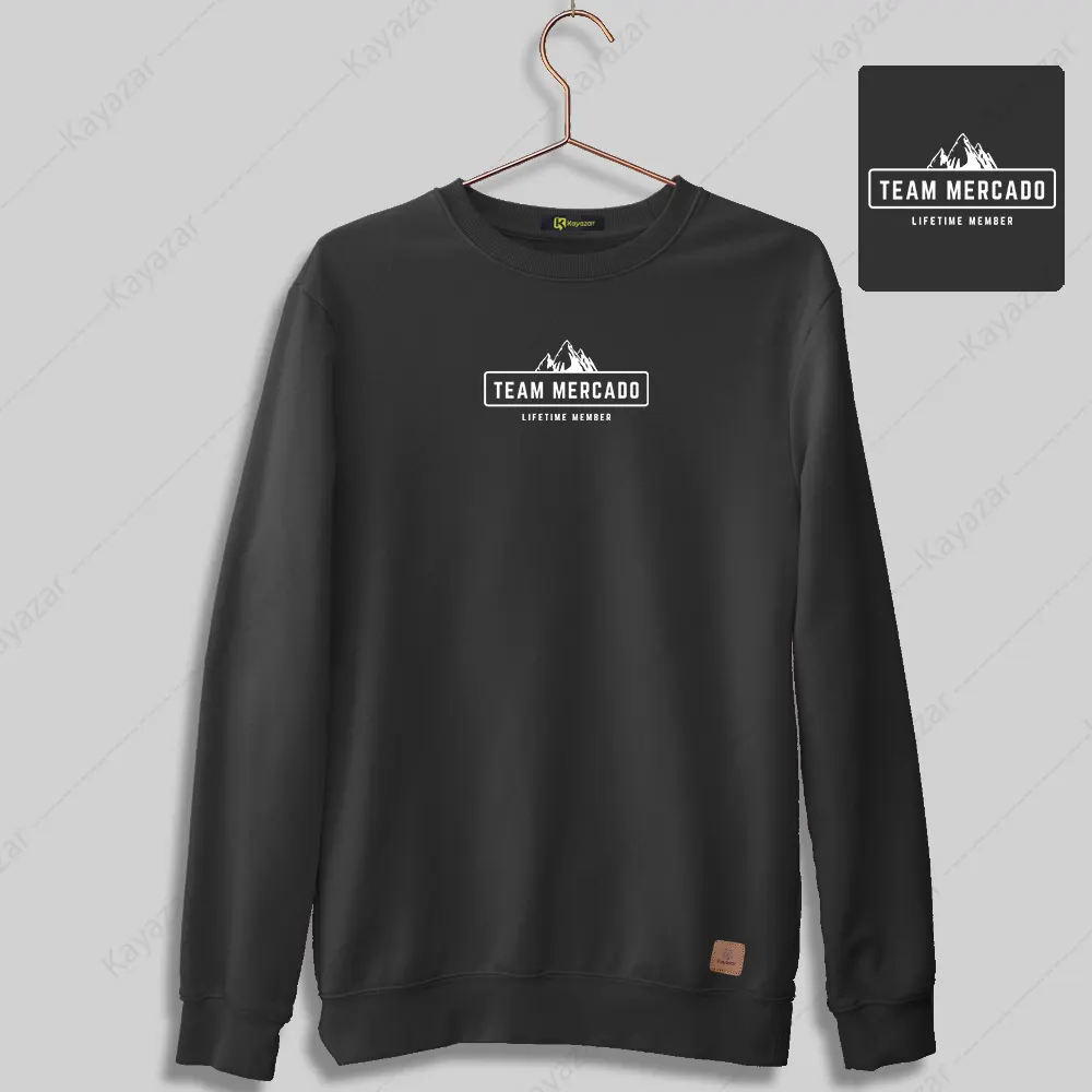 Permanent Print Sweatshirt For Men's - Team-Mercado