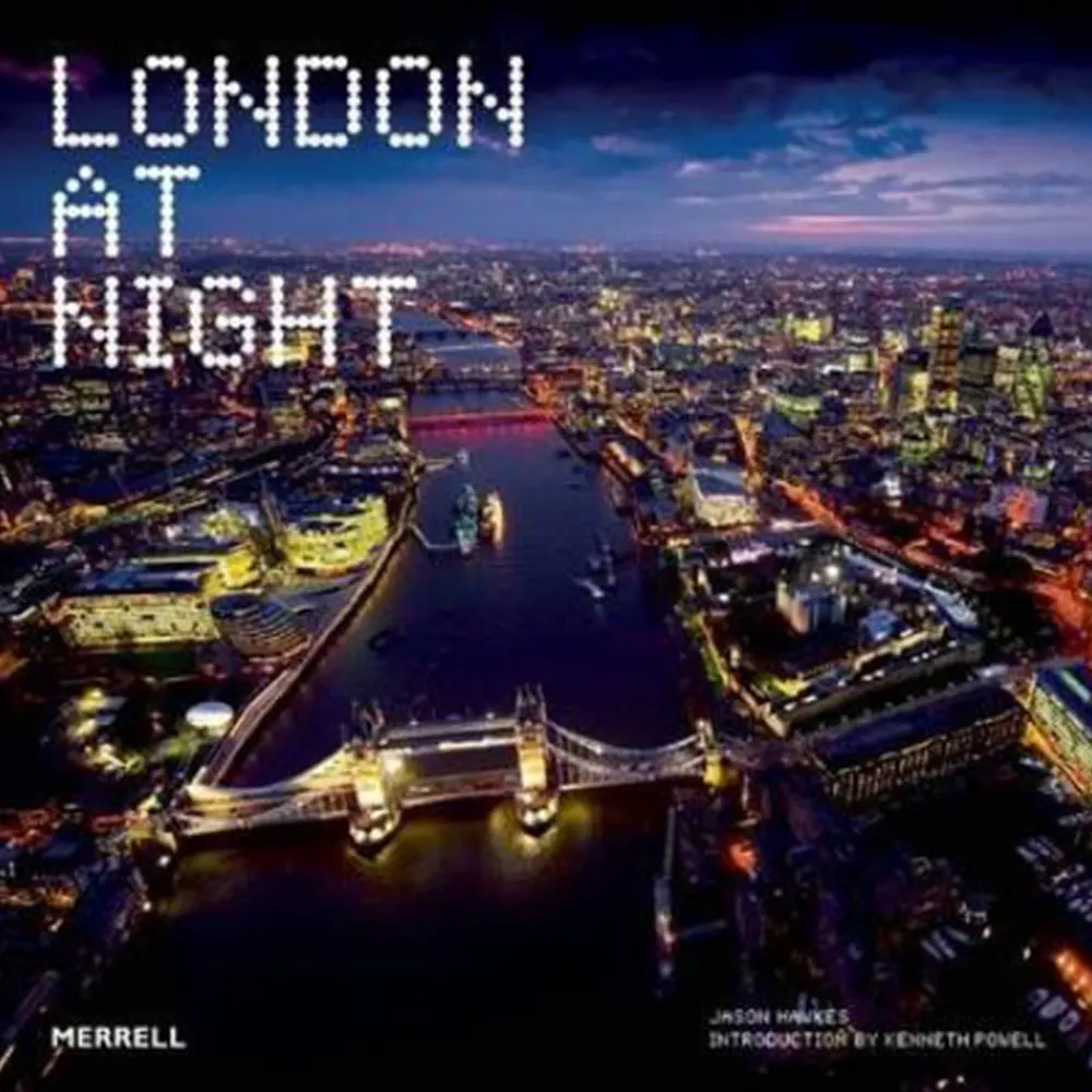 London At Night By Jason Hawkes